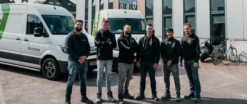 Het team van Dorrestijn Milieu