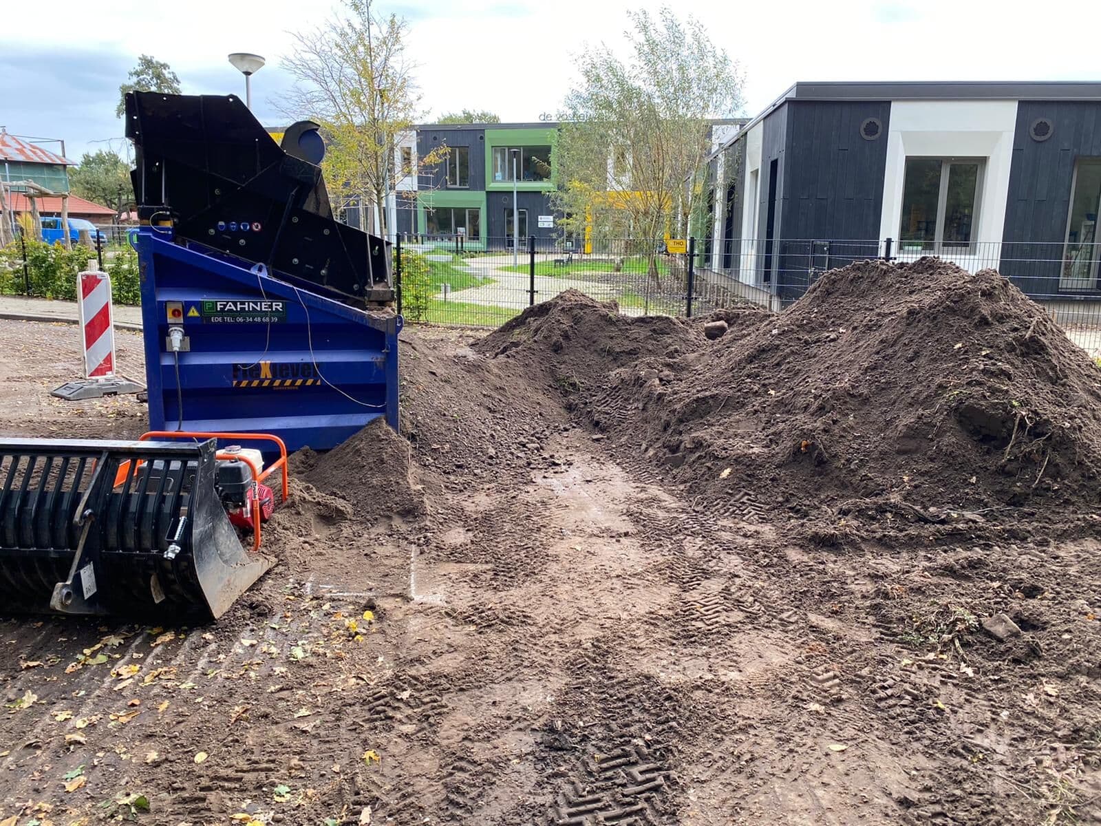Grond zeven Amersfoort, foto 1
