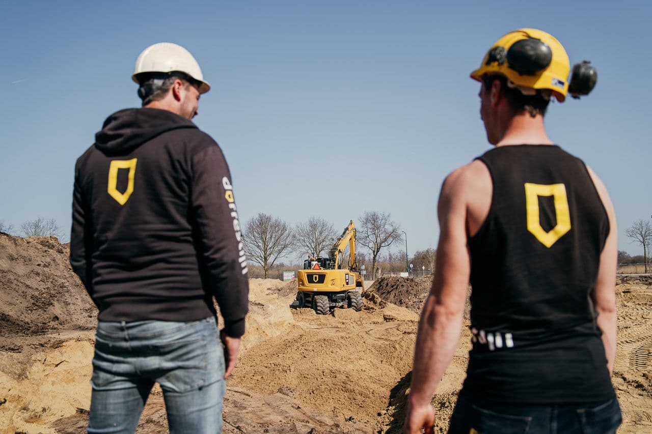 Grondwerk en riolering IW4, foto 1