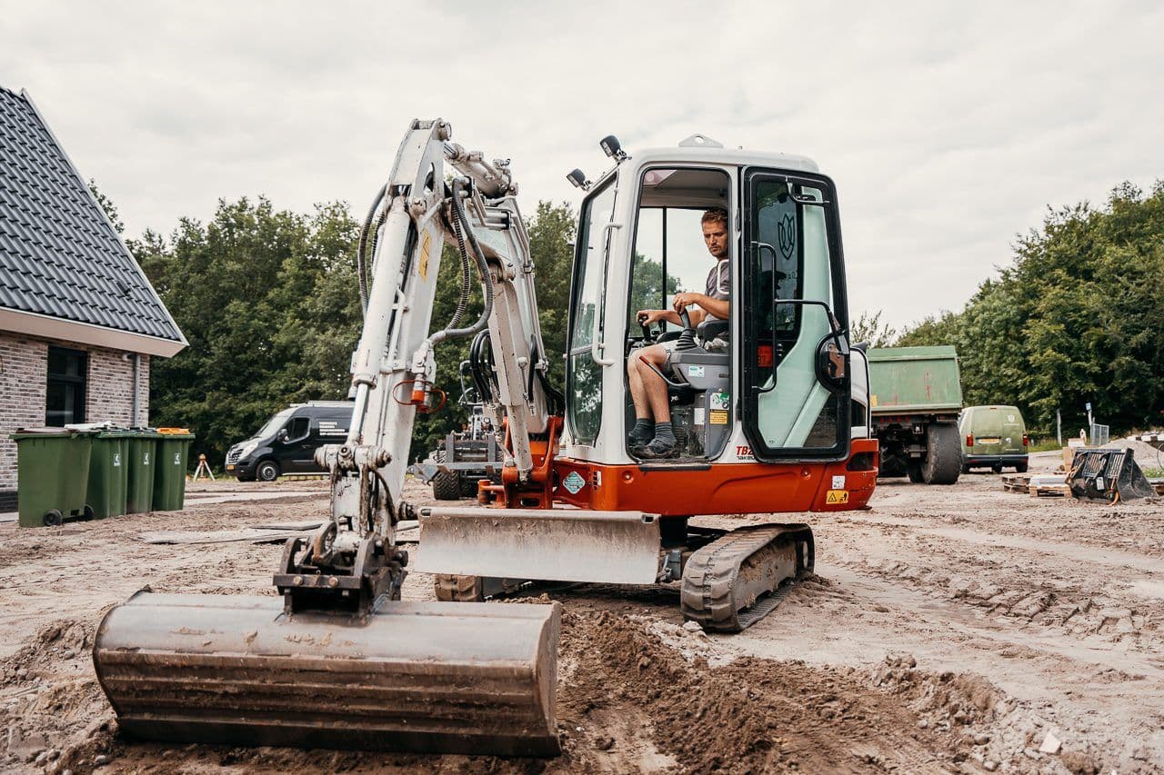 Grondwerk grote tuin in Veenendaal, foto 10