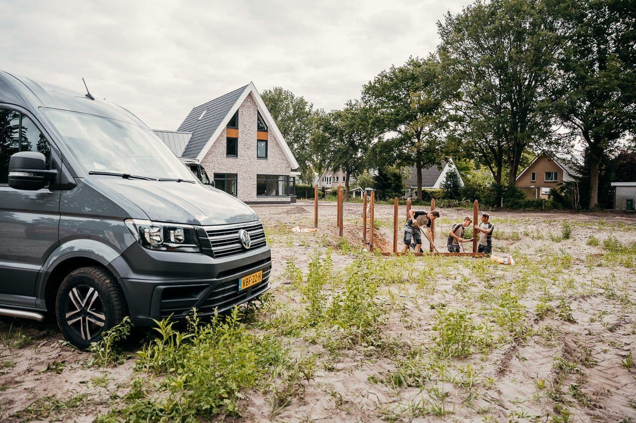 Grondwerk grote tuin in Veenendaal, foto 4