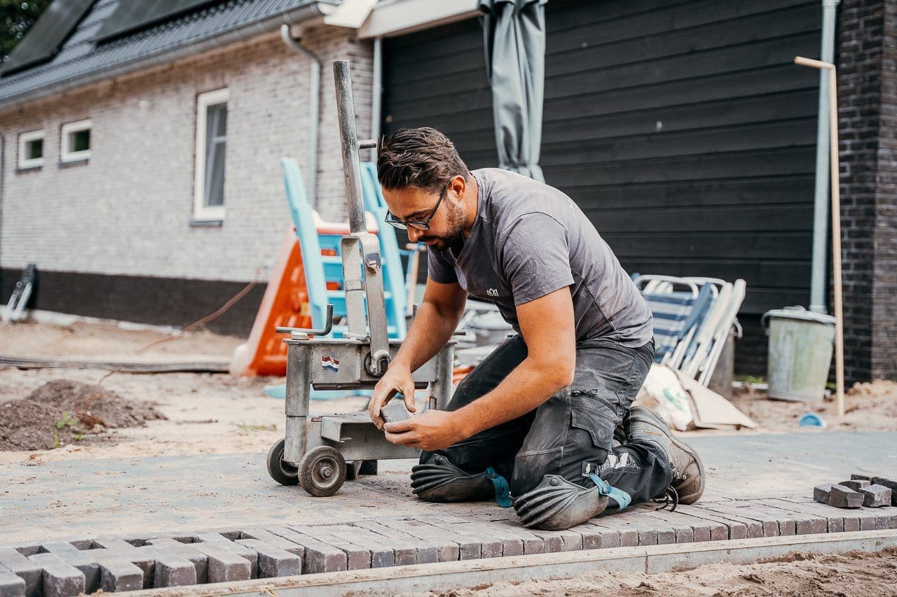 Grondwerk grote tuin in Veenendaal, foto 6