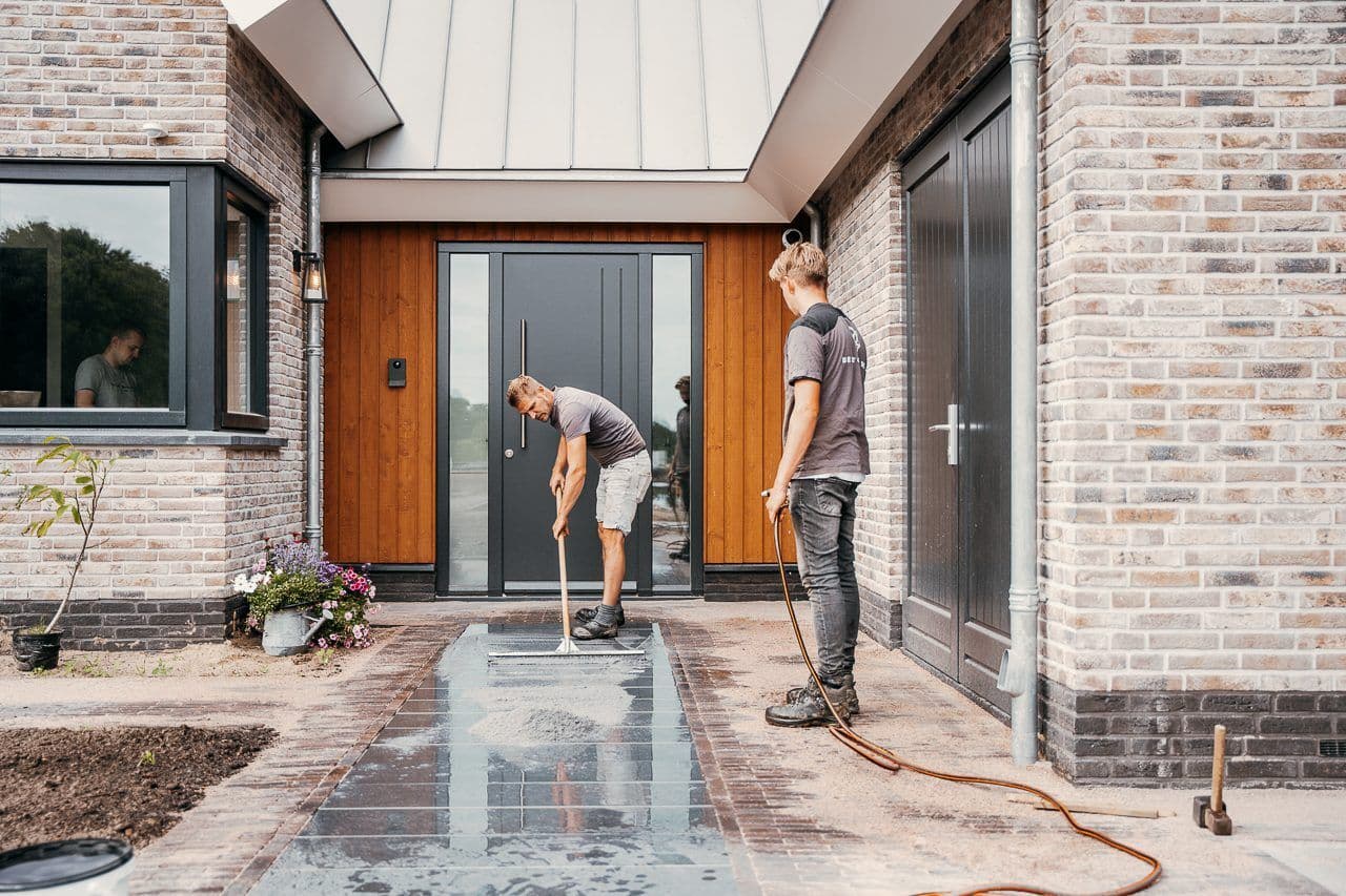 Grondwerk grote tuin in Veenendaal, foto 7
