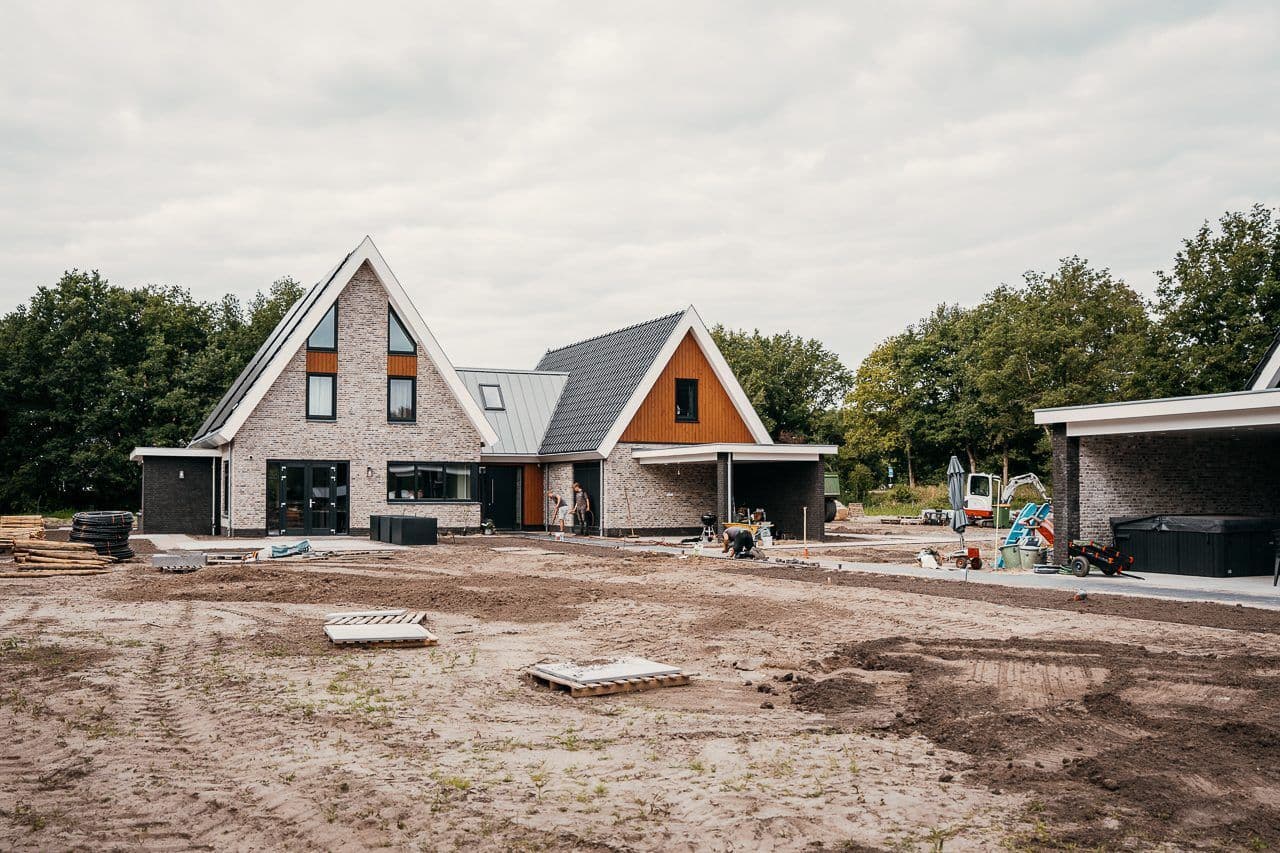Grondwerk grote tuin in Veenendaal, foto 8