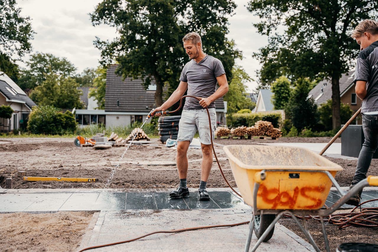 Grondwerk grote tuin in Veenendaal, foto 9