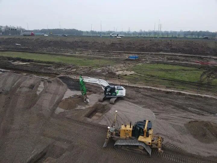 Grondwerk nieuwbouw Apeldoorn, foto 1