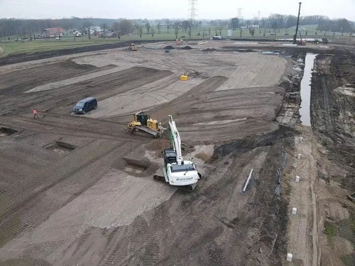 Grondwerk nieuwbouw Apeldoorn, foto 2