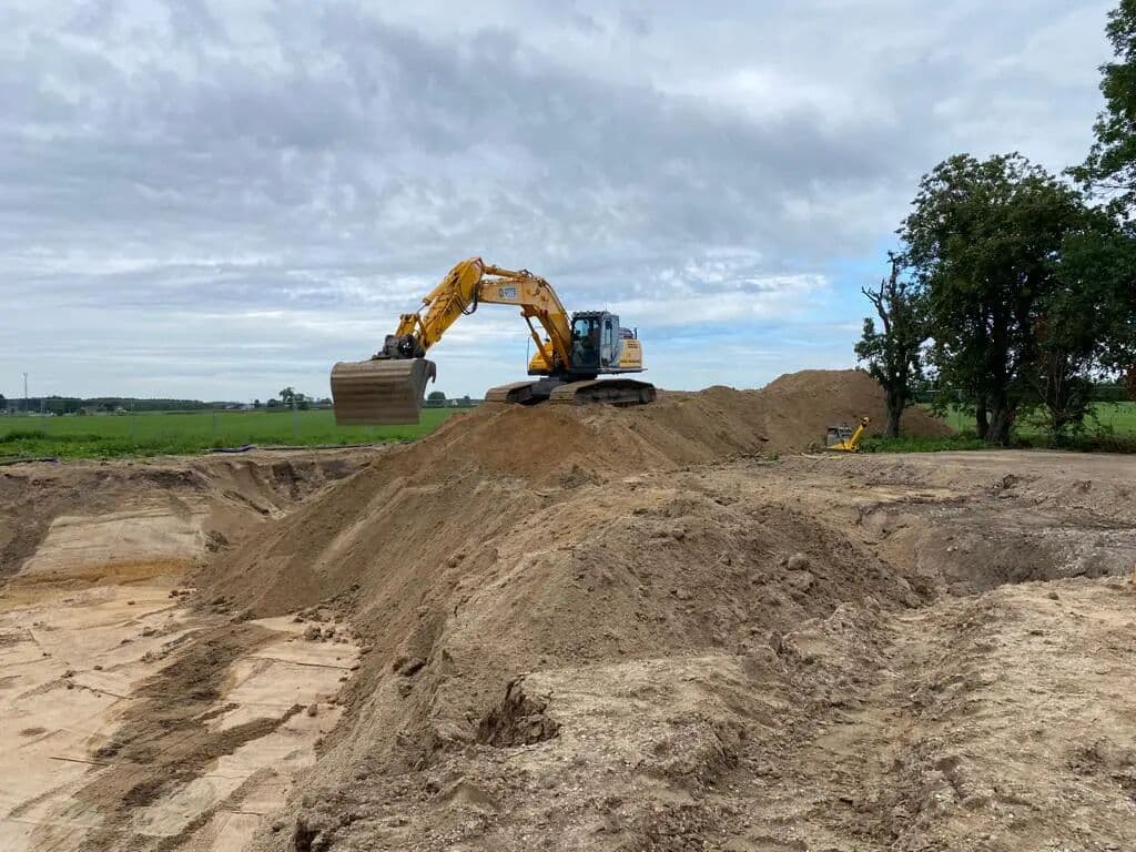 Grondwerk project Odijk, foto 1