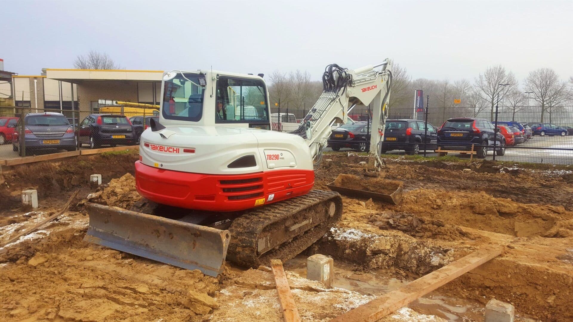 Grondwerk Twin Group te Scherpenzeel, foto 2