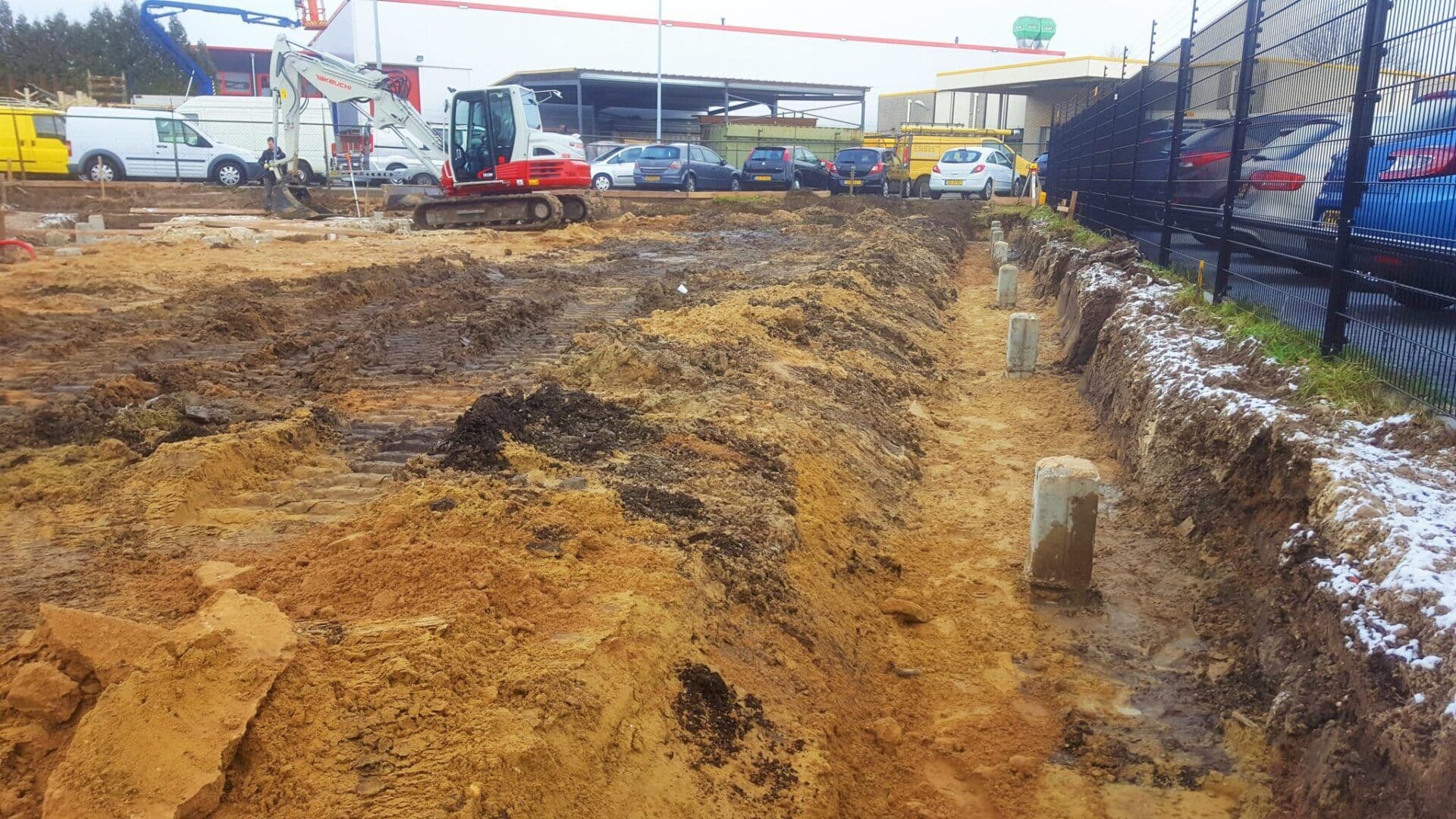 Grondwerk Twin Group te Scherpenzeel, foto 3