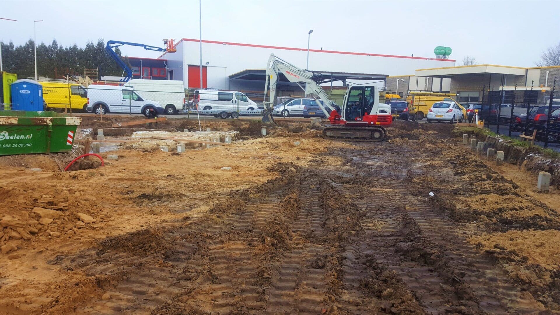 Grondwerk Twin Group te Scherpenzeel, foto 4