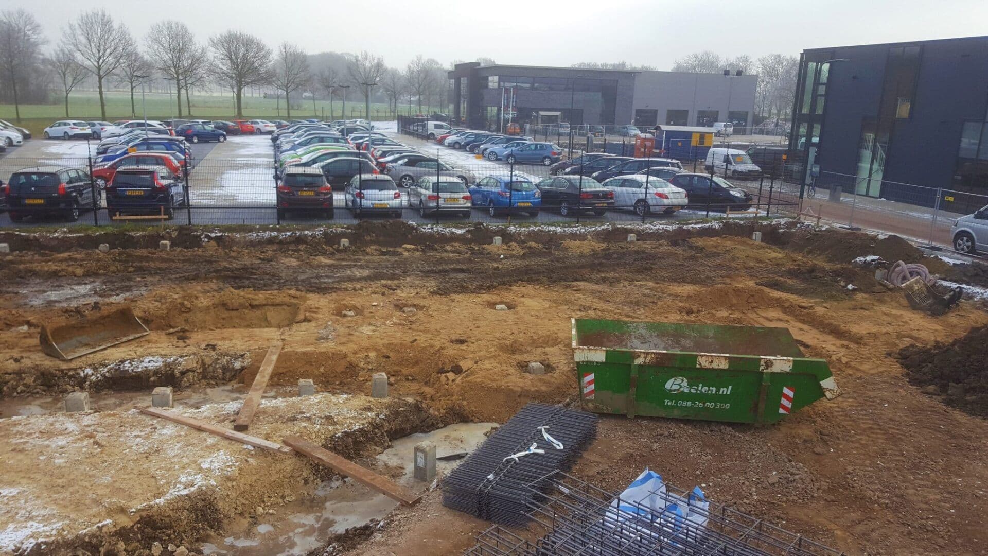 Grondwerk Twin Group te Scherpenzeel, foto 5