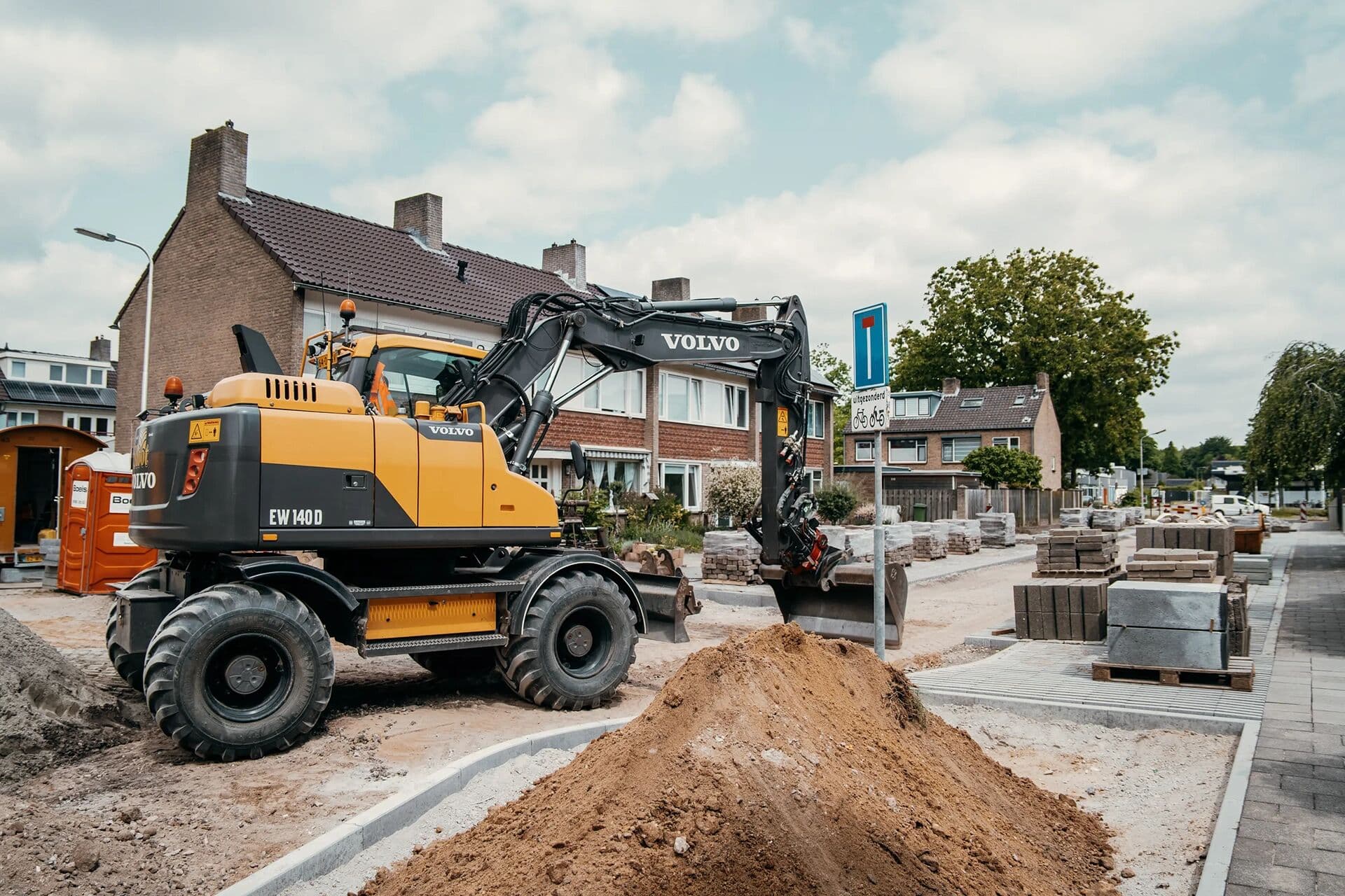 Herinrichting Topaasstraat Nijmegen, foto 1