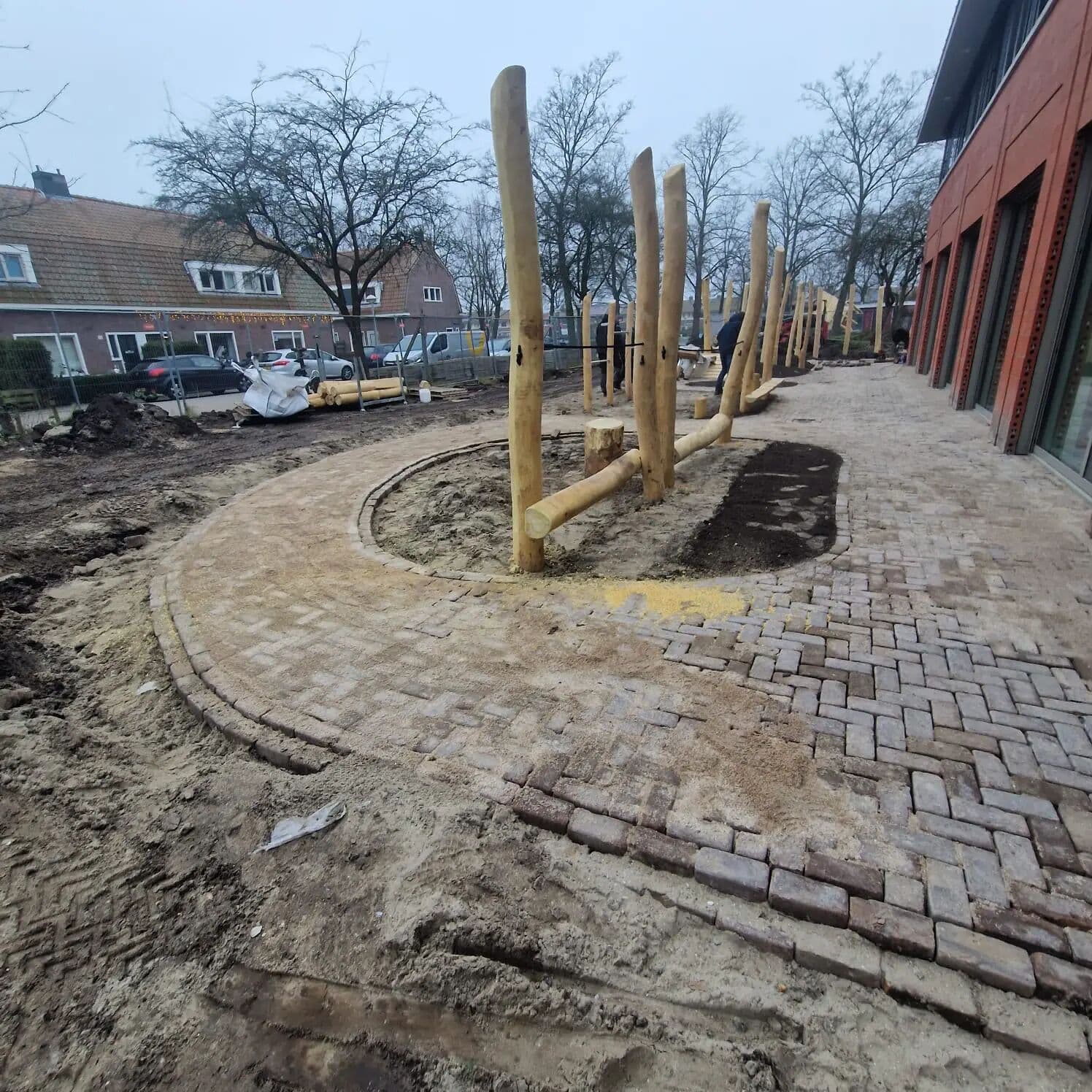 Vergroening schoolplein Amsterdam, foto 2