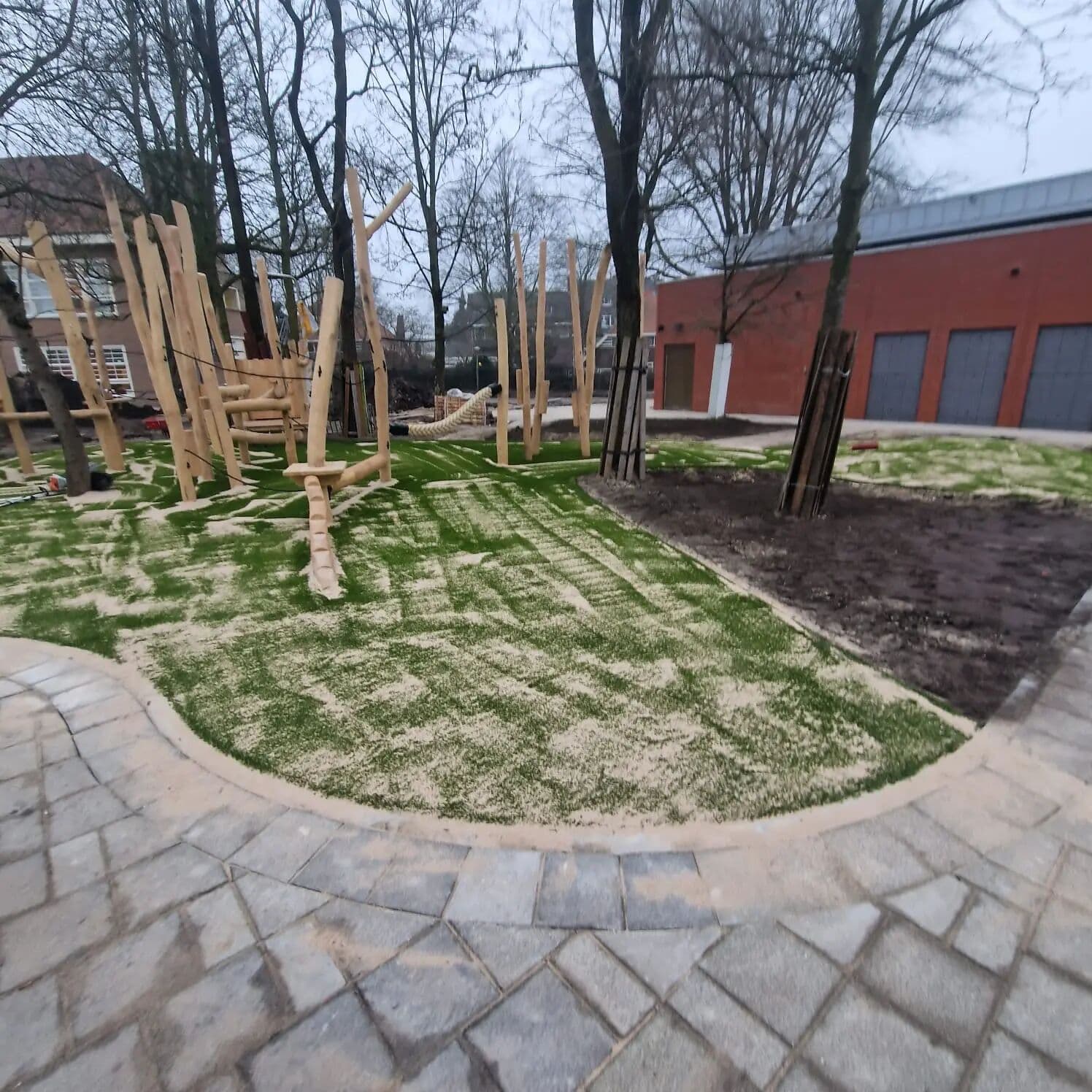 Vergroening schoolplein Amsterdam, foto 7