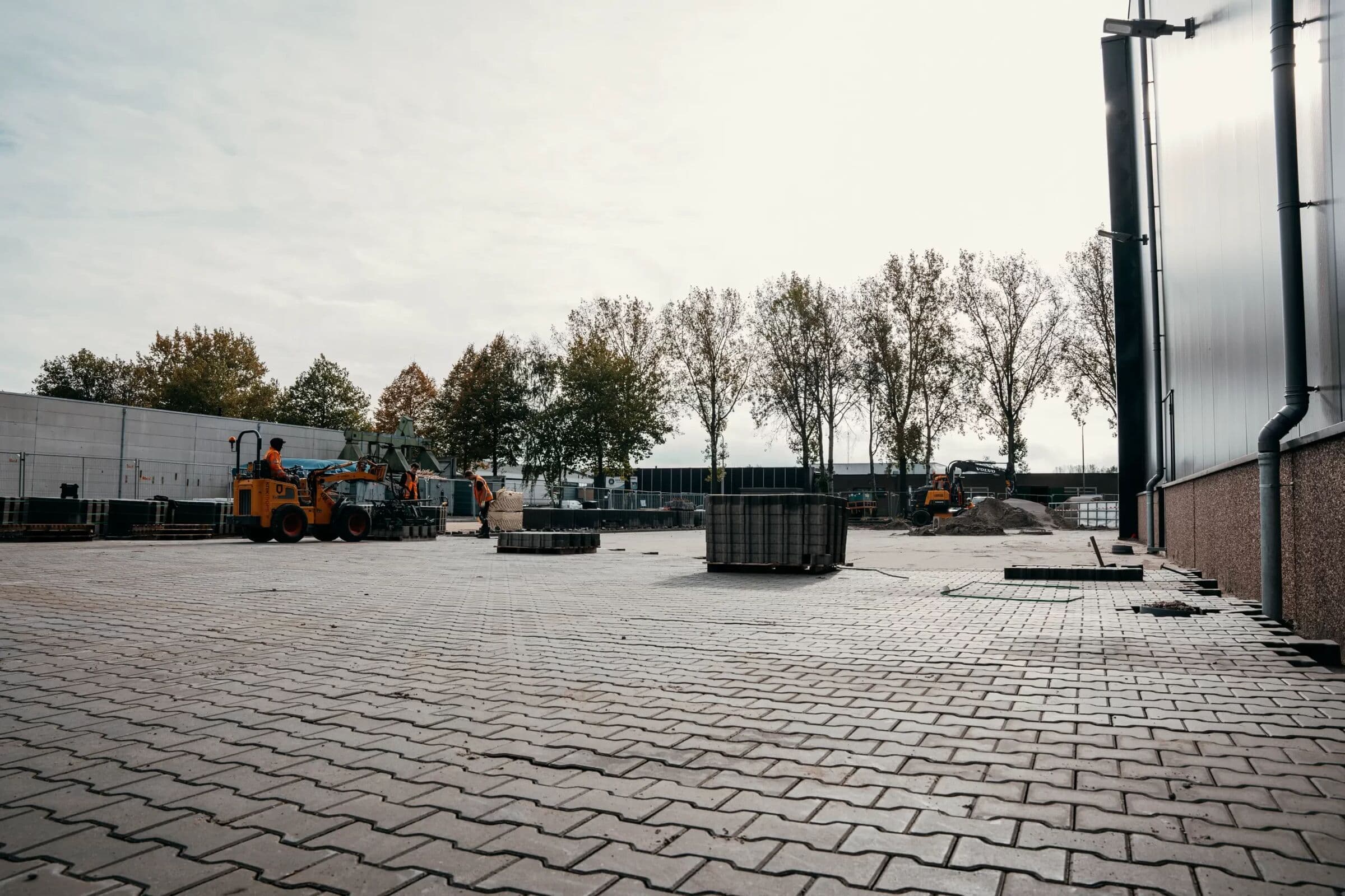 Start straatwerk Cargill Deventer, foto 2