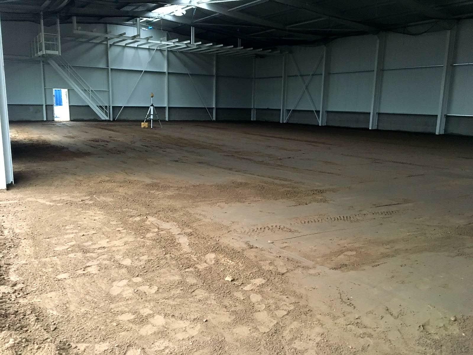 Laser egalisatie Peters tenten te Wijchen, foto 6