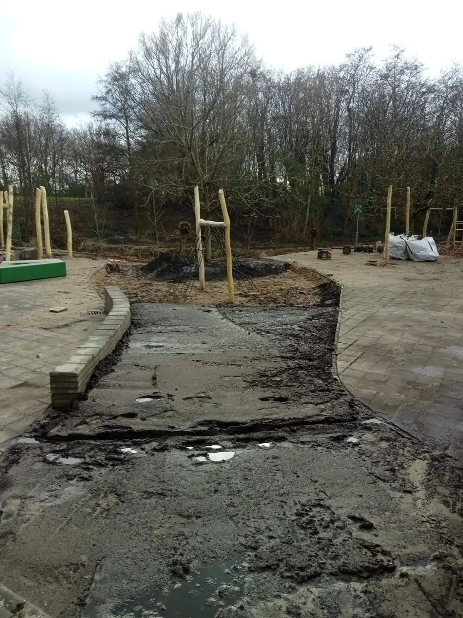 Schoolplein vergroenen Amsterdam Noord, foto 2