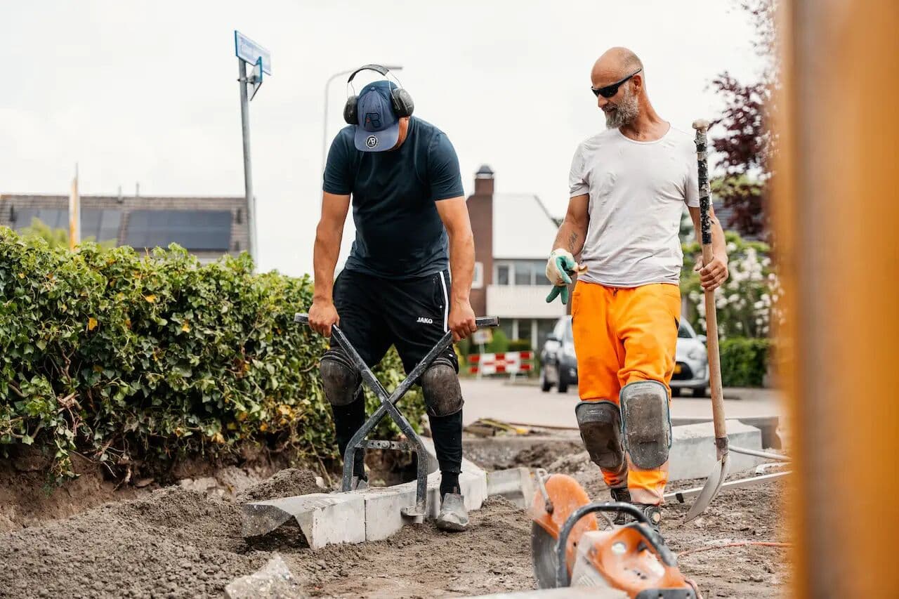 Straatwerk en bestrating herinrichting Beneden-Leeuwen, foto 2